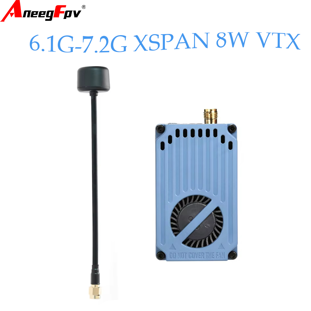 Fpv Drone Antenna - وحدة إرسال الفيديو RUSHFPV 6.1‑7.2G 8W