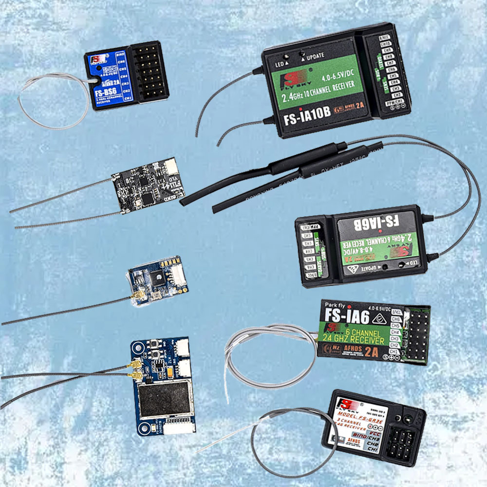 Fpv Drone Receiver - جهاز استقبال Flysky RC طراز FS-IA6
