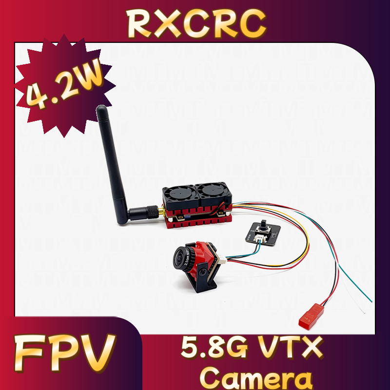 Fpv Drone Camera - RXCRC 5.8G 48CH 4.2W عالية الطاقة