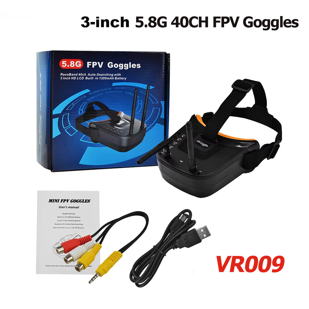 Fpv Drone Goggles - VR009 FPV نظارات الفيديو 3 بوصة
