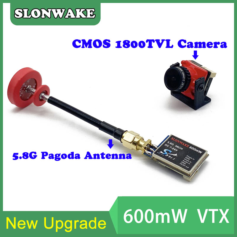 5.8G 48CH 600mW قابل للتعديل V - مراجعة Fpv Drone Camera وسعره