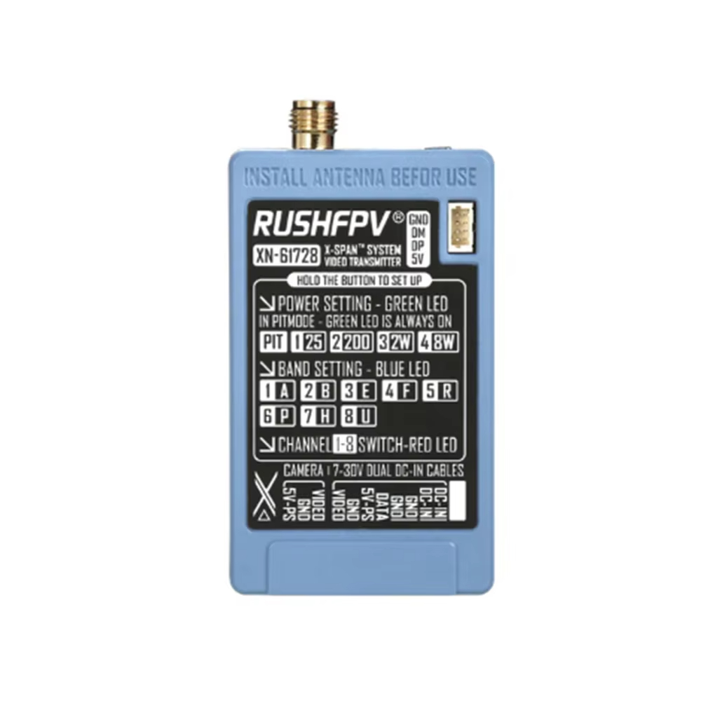 وحدة إرسال الفيديو RUSHFPV 6.1 - مراجعة Fpv Drone Antenna وسعره