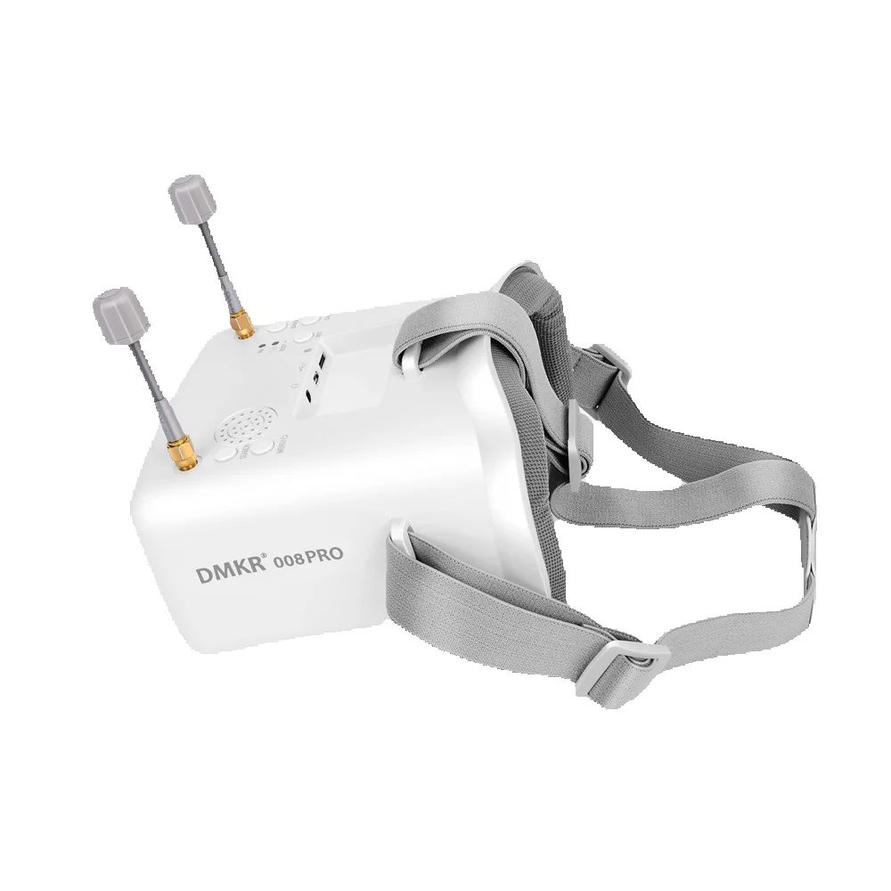 نظارة FPV أصلية 008D PRO بيضاء - مراجعة Fpv Drone Goggles وسعره