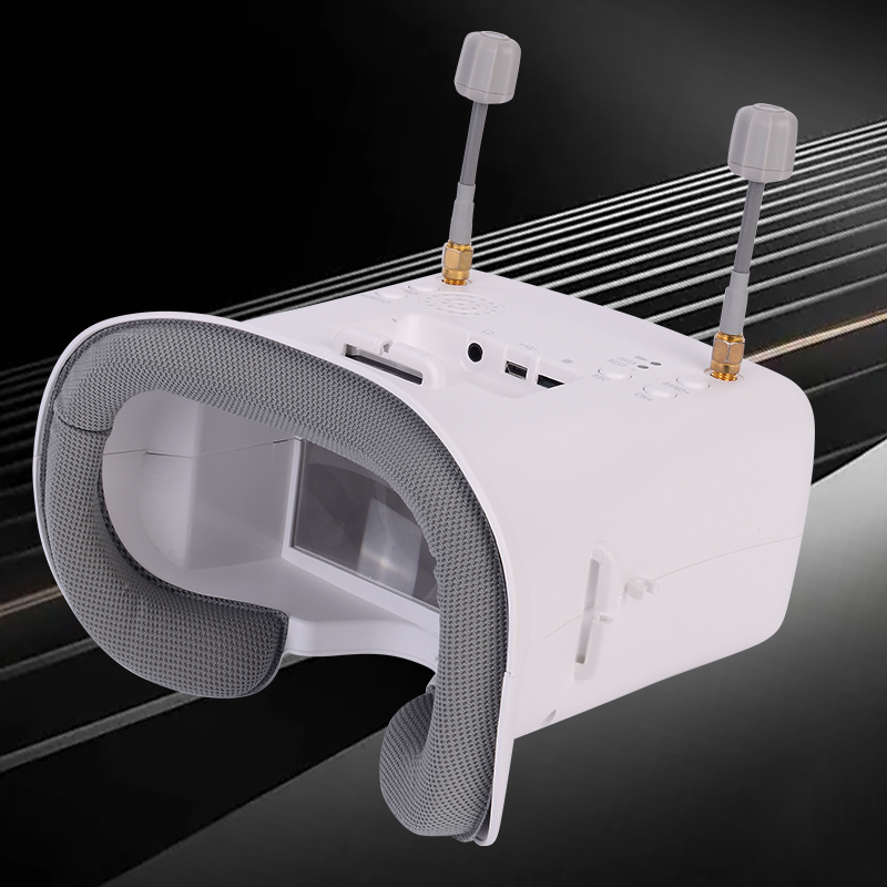 نظارة FPV أصلية 008D PRO بيضاء - مراجعة Fpv Drone Goggles وسعره
