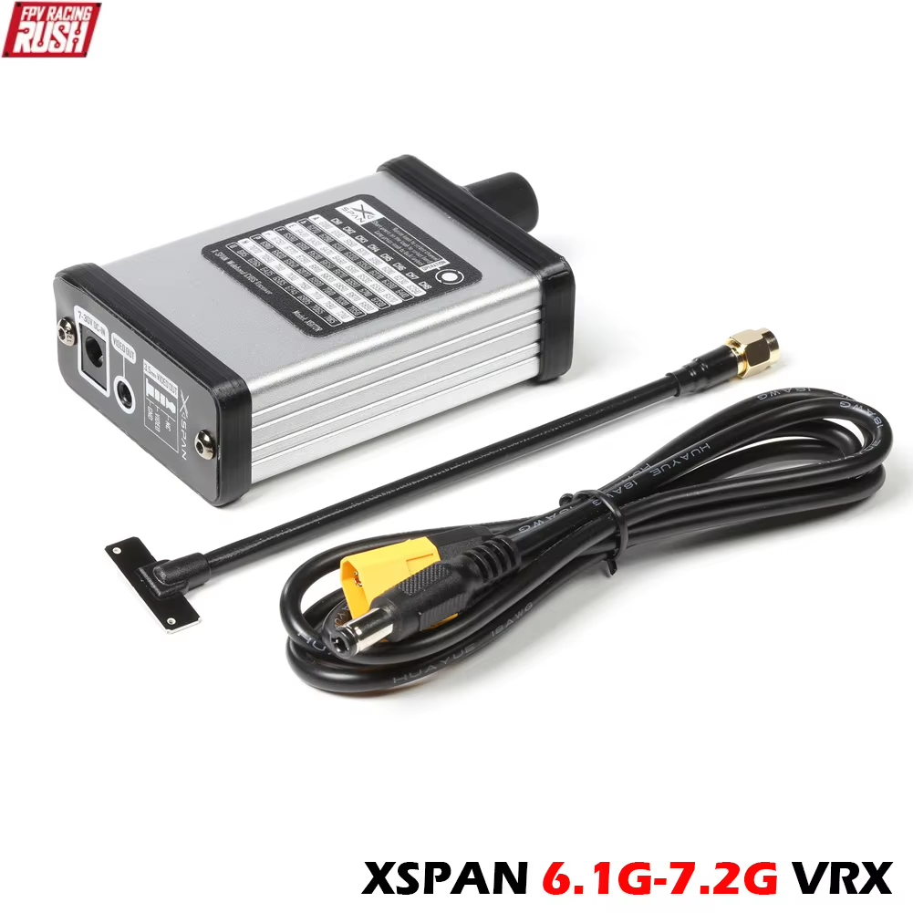 وحدة استقبال RushFpv XSPAN VRX - مراجعة Fpv Drone Kit وسعره
