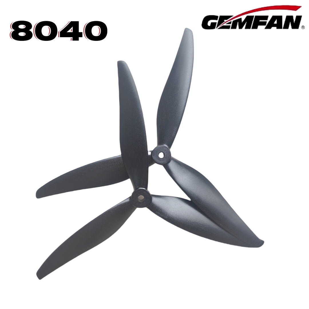 Gemfan 8040 8X4X3 3-blade 8 بو - مراجعة Fpv Drone Motor وسعره