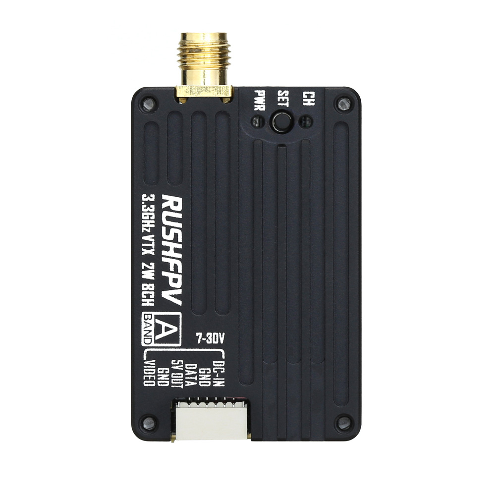 جهاز إرسال RUSHFPV 3.3G 2W VTX - مراجعة Fpv Drone Vtx وسعره