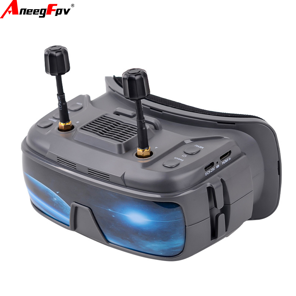 VR200 3.5 بوصة FPV نظارات 5.8G - مراجعة Fpv Drone Goggles وسعره