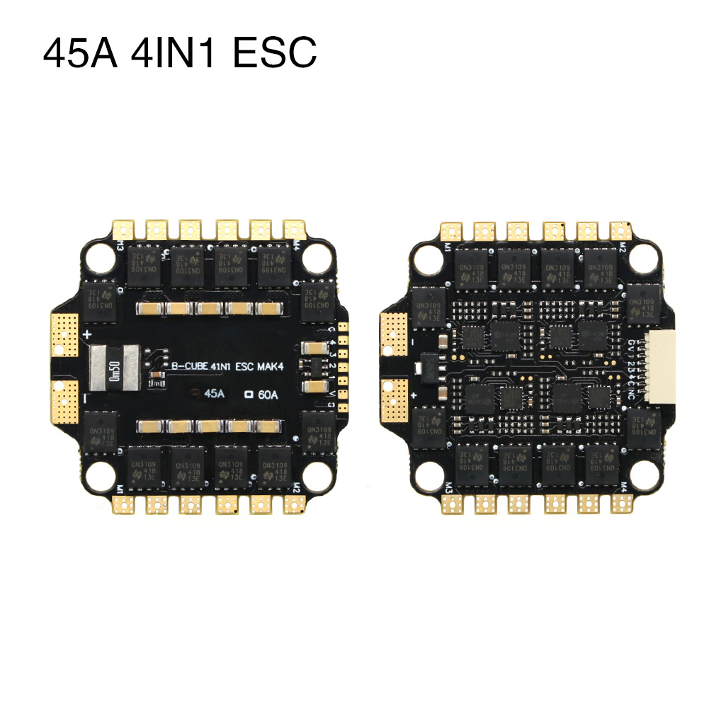 UAngel 4IN1 45A 60A ESC BLHELI - مراجعة Fpv Drone Esc وسعره