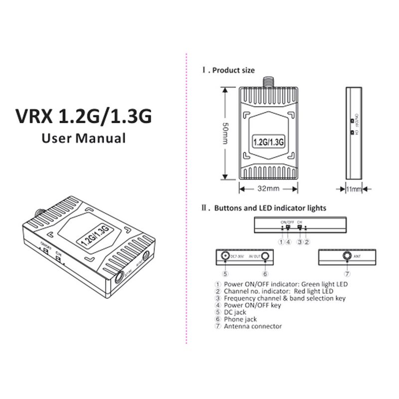 جهاز استقبال فيديو وصوت ABJA-1 - مراجعة Fpv Drone Receiver وسعره