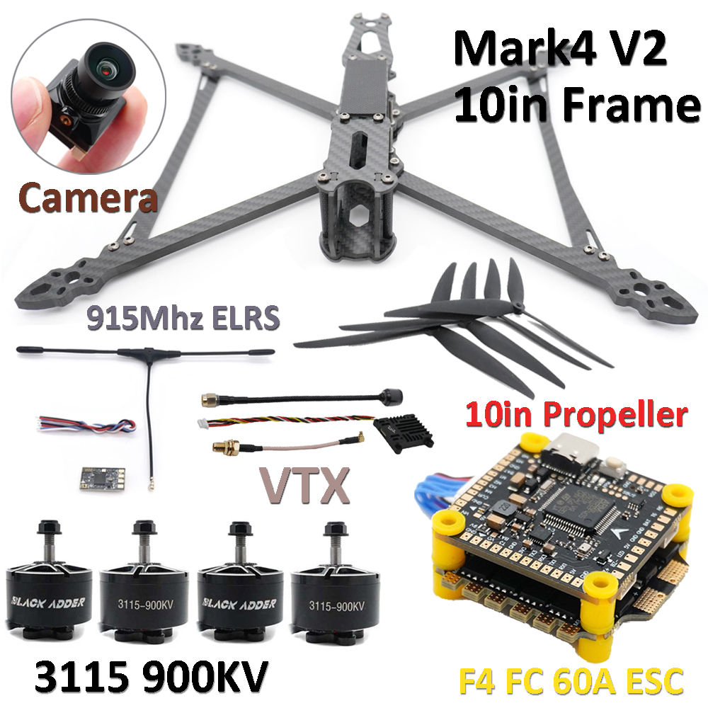 Mark4 V2 10in الإطار كومبو مجم - مراجعة Fpv Drone Tool Kit وسعره