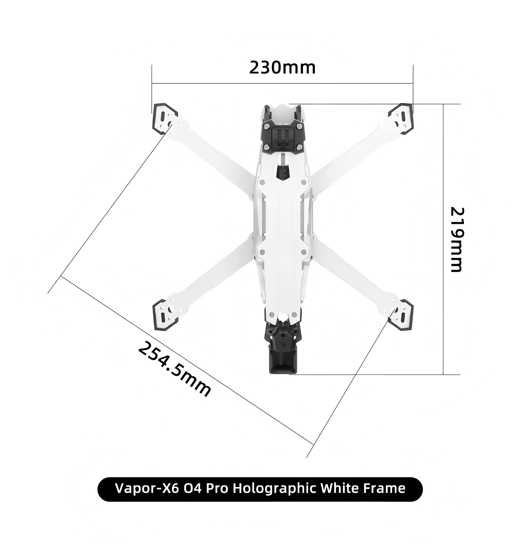 إطار GEPRC Vapor D5/x5/x6 O4 P - مراجعة Fpv Drone Quadcopter وسعره