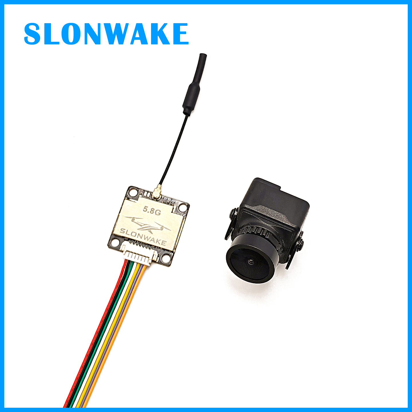 جهاز إرسال SLONWAKE جاهز للاست - مراجعة Fpv Drone Camera وسعره