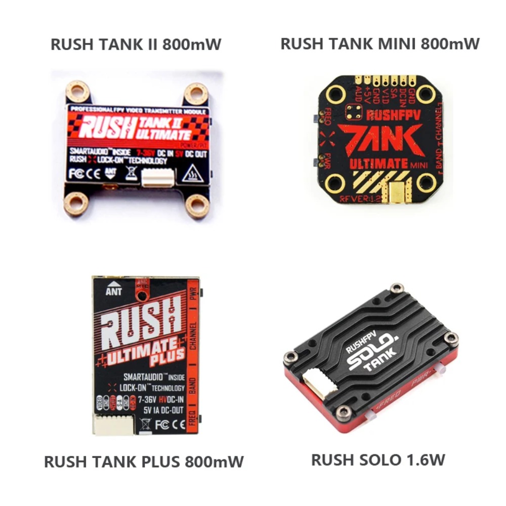 جهاز إرسال الفيديو RUSH TANK U - مراجعة Fpv Drone Receiver وسعره