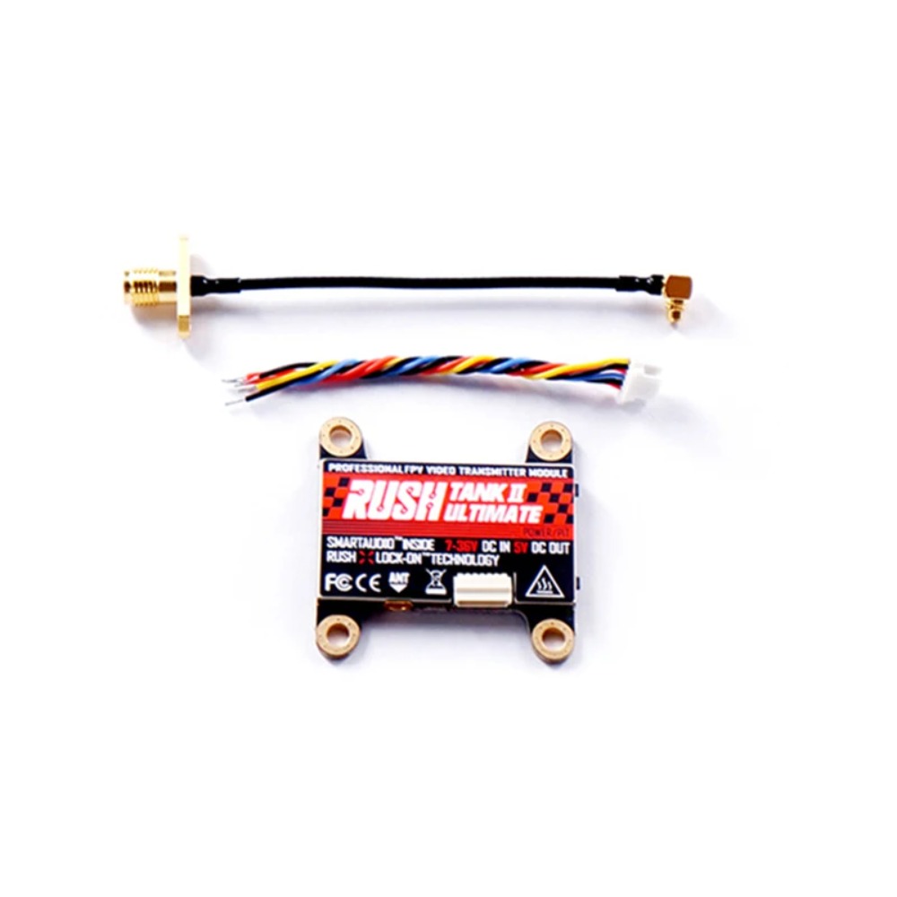 جهاز إرسال الفيديو RUSH TANK U - مراجعة Fpv Drone Receiver وسعره