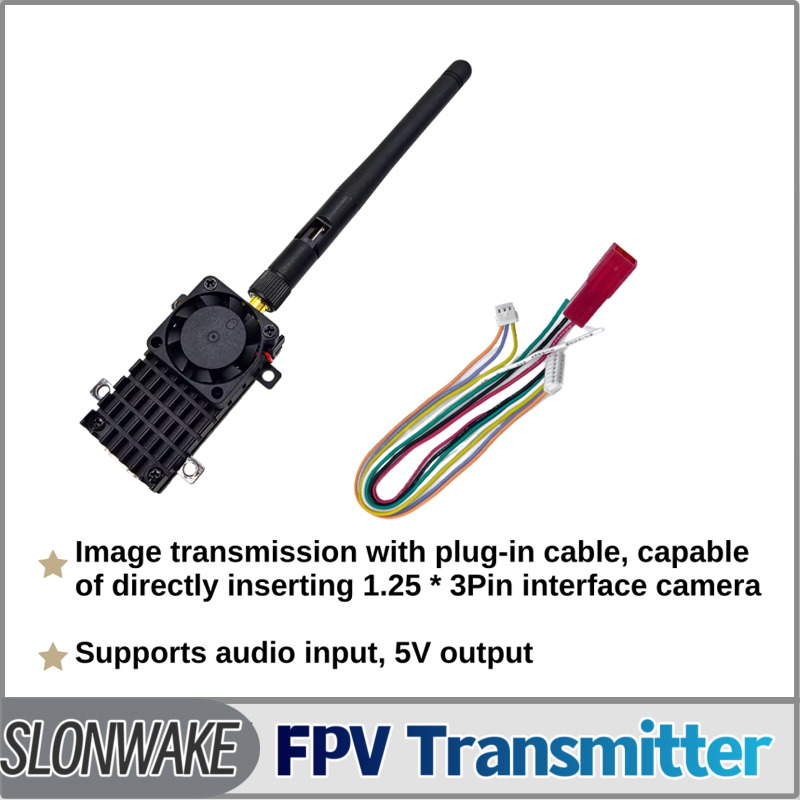 SLONWAKE 5.8G 3000mW محاكاة VT - مراجعة Fpv Drone Frame وسعره