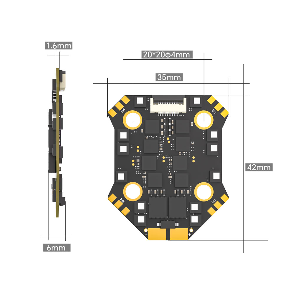 وحدة تحكم طيران iFlight Borg F - مراجعة Fpv Drone Esc وسعره