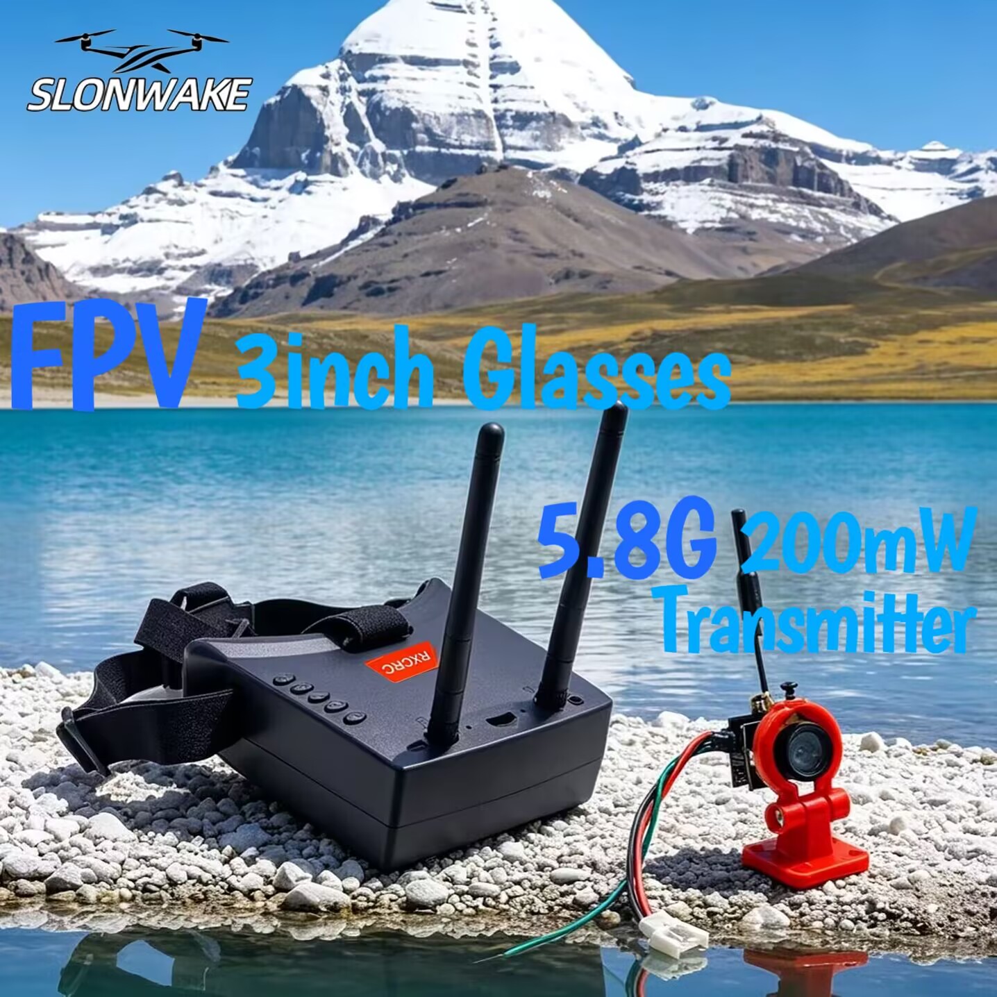 كاميرا إرسال تناظرية SLONWAKE  - مراجعة Fpv Drone Vtx وسعره