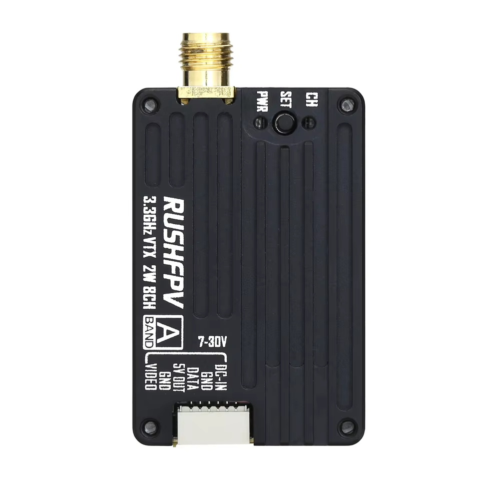 RUSHFPV 3.3G 2W VTX الارسال FP - مراجعة Fpv Drone Vtx وسعره